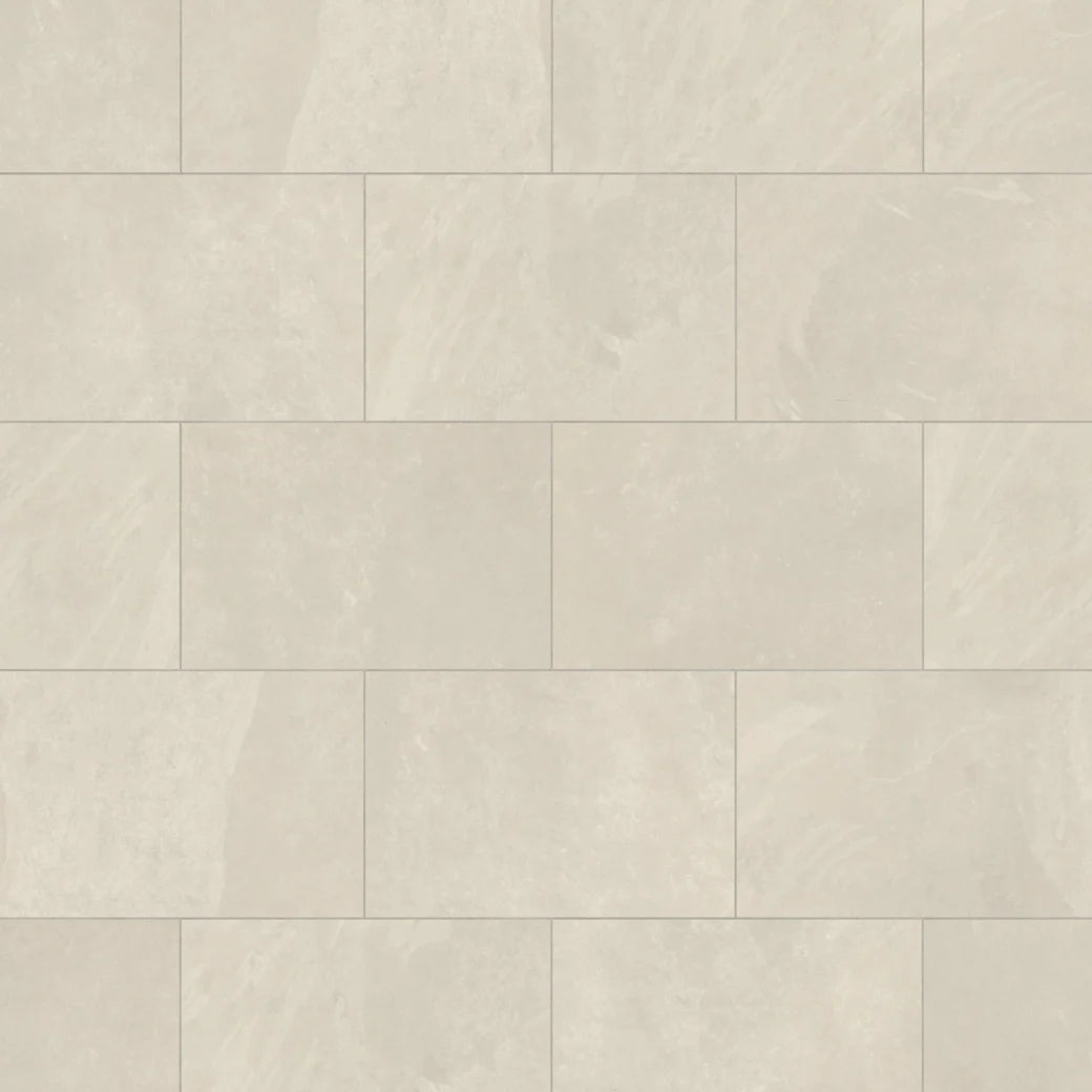 Karndean Knight Tile Gluedown - 12" x 18" Ivory Riven Slate ST18