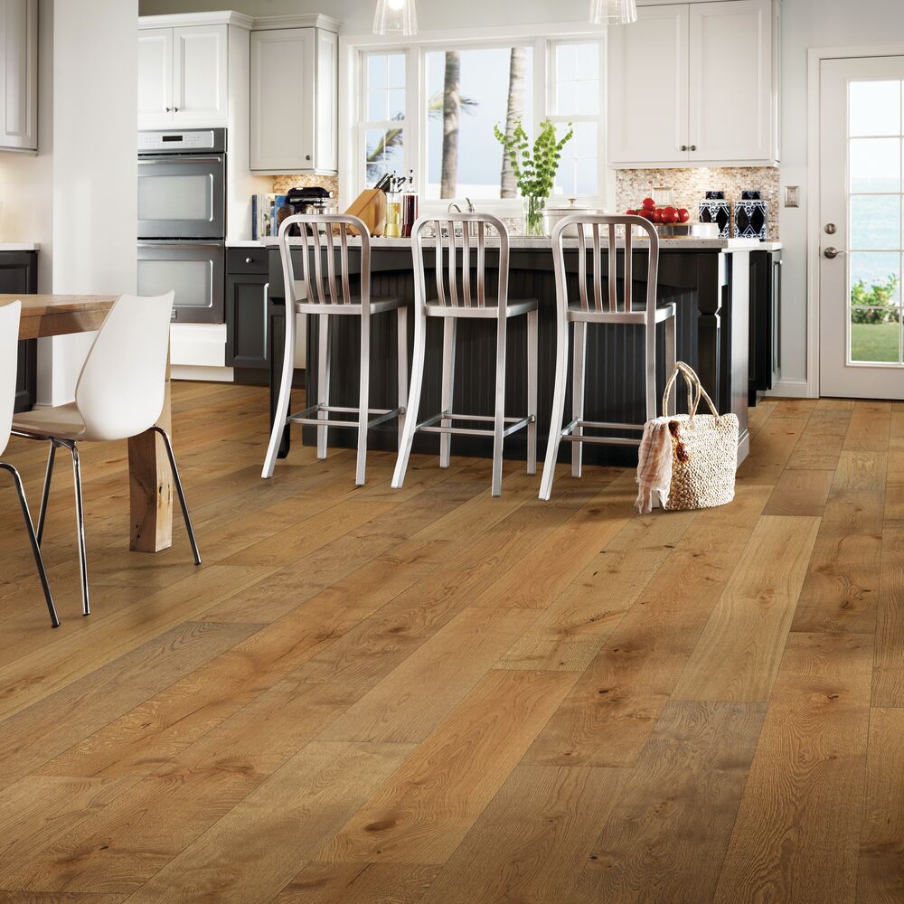 Bruce Engineered Brushed Impressions Platinum - 9" Autumnal Warmth ($10.87/sf)