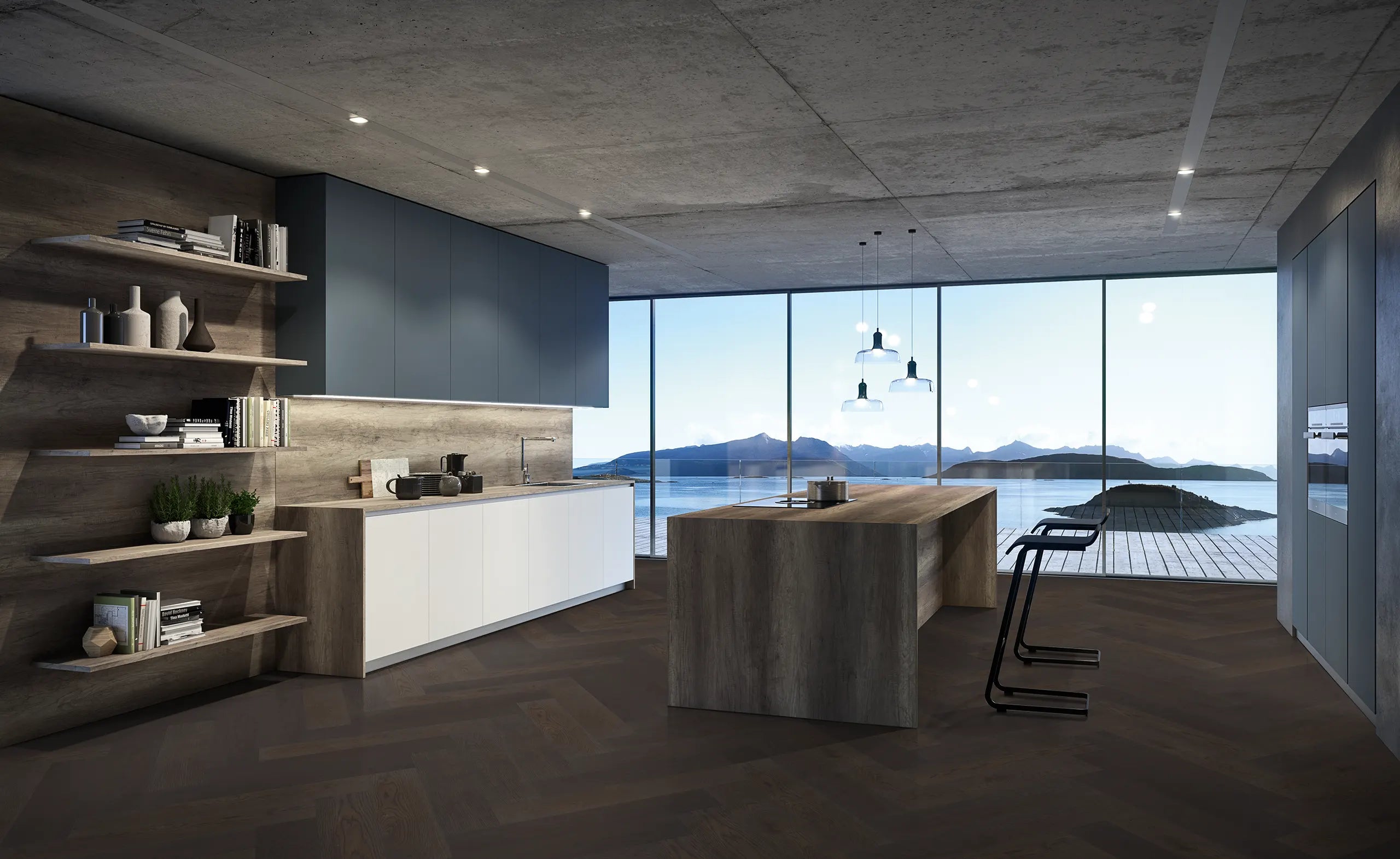 Duchateau Herringbone Global Winds - BURAN (24" x 5")