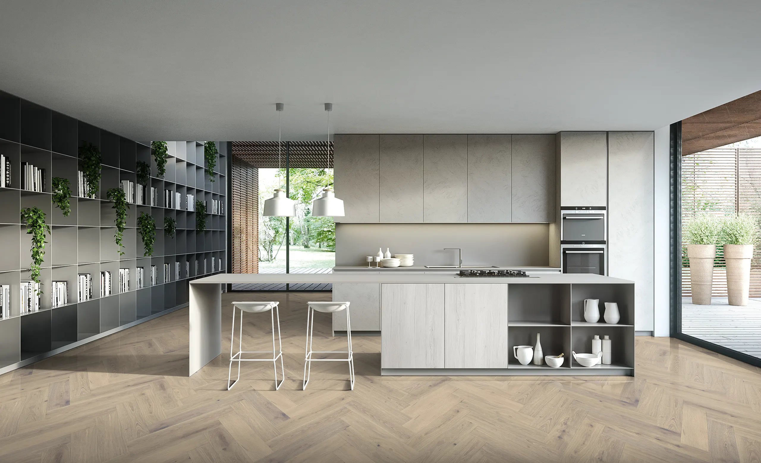 Duchateau Herringbone Global Winds - MISTRAL (5" x 24")