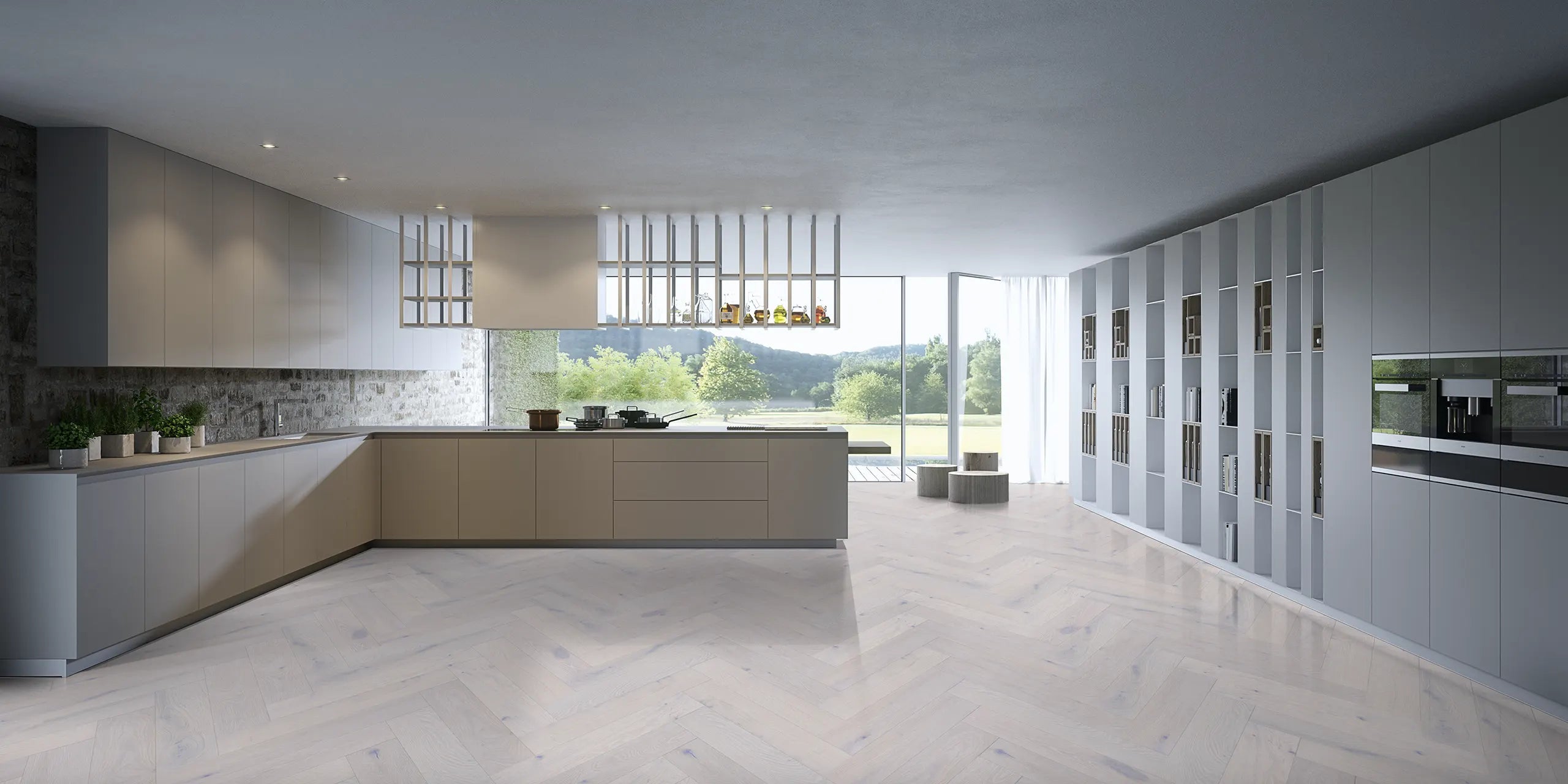 Duchateau Herringbone Global Winds - SIROCCO (5" x 24")