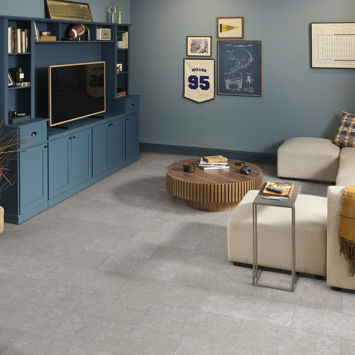 Shaw Paragon Tile Plus - Pewter 1022V-05260