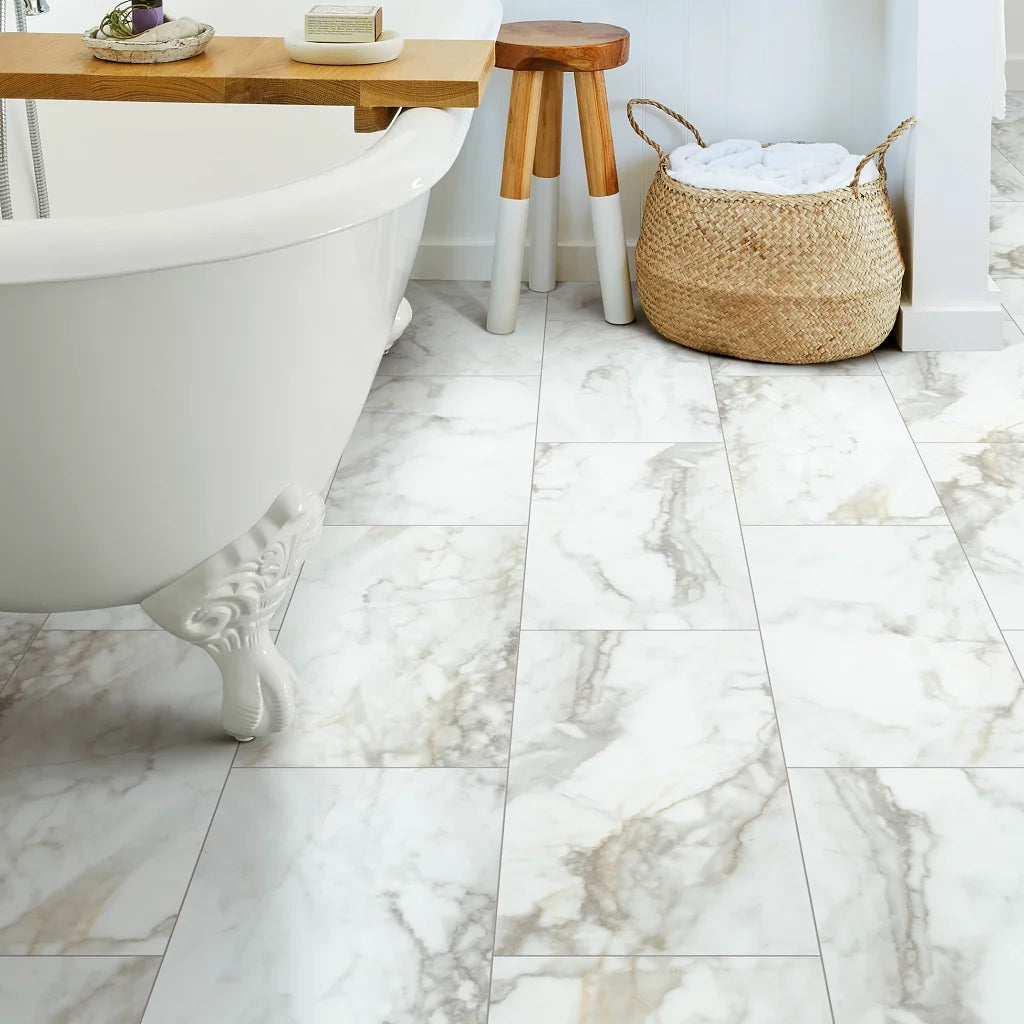 Paragon Tile Plus - Calacatta 12" ($5.79 p/sf) 1022V-01100
