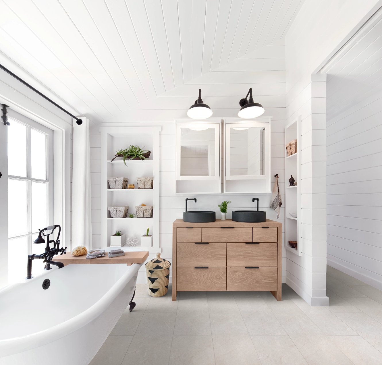 COREtec Tile SPC - 12" x 24" Serena Limestone ($5.39 p/sf) VV870-12251