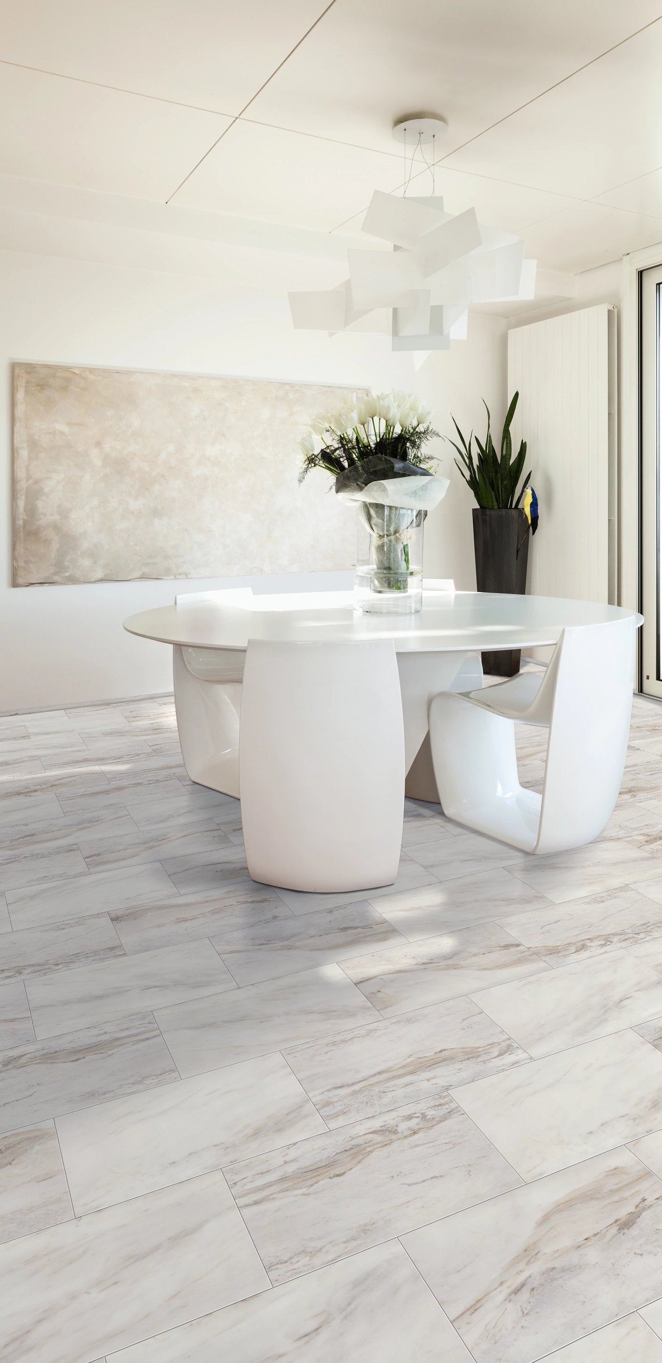 COREtec Plus Tile WPC - 12" Sonia Marble ($6.59 p/sf) VV872-12267
