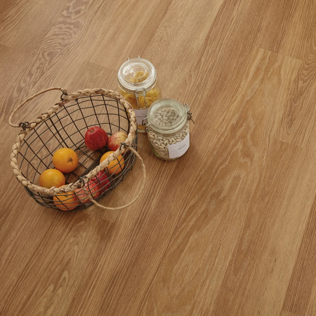 Karndean Knight Tile Gluedown - 6" x 36" Honey Limed Oak KP155