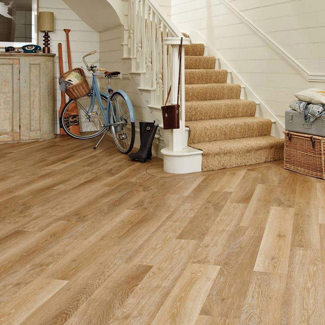 Karndean Knight Tile Rigid Core - 6" x 36" Pale Limed Oak SCB-KP94-6