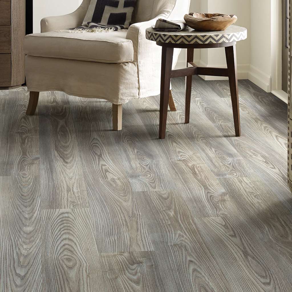 Style 2032V ANVIL PLUS Color 07062 Grey Chestnut Collection RESILIENT RESIDENTIAL Construction SPC Finish ArmourBead Width 7 in Length 48 in Plank Thickness 4.4 mm Sq. Ft. Per Box 27.73 Installation Method FLOAT Installation Grade Above, On, Below Wear Layer 6 mil