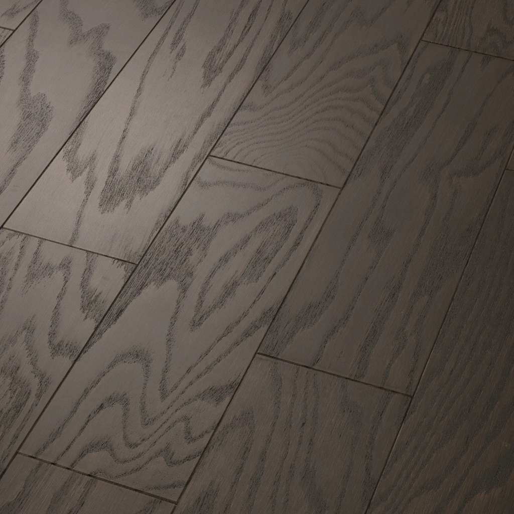 Eclectic Oak by Shaw Floors features the distinctive graining and detail of red oak hardwood. Pillowed edges and ends give each plank a more pronounced sculpted effect, which enhances the versatile vintage look.