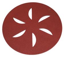 Norton 16 Edger Pad Inch Red (Medium) Sand Dollar 1 Units p/ Box