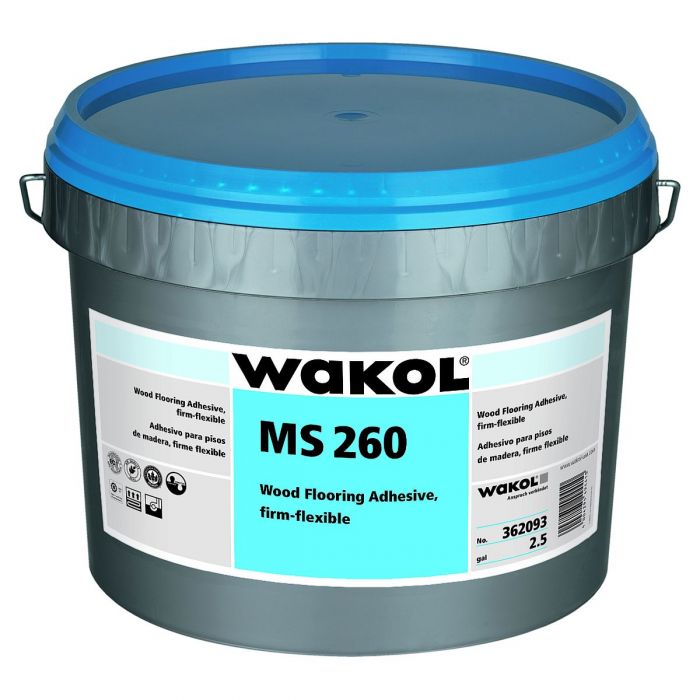 Wakol MS 260 (3gal) - Wood Flooring Adhesive Firm-Flexible