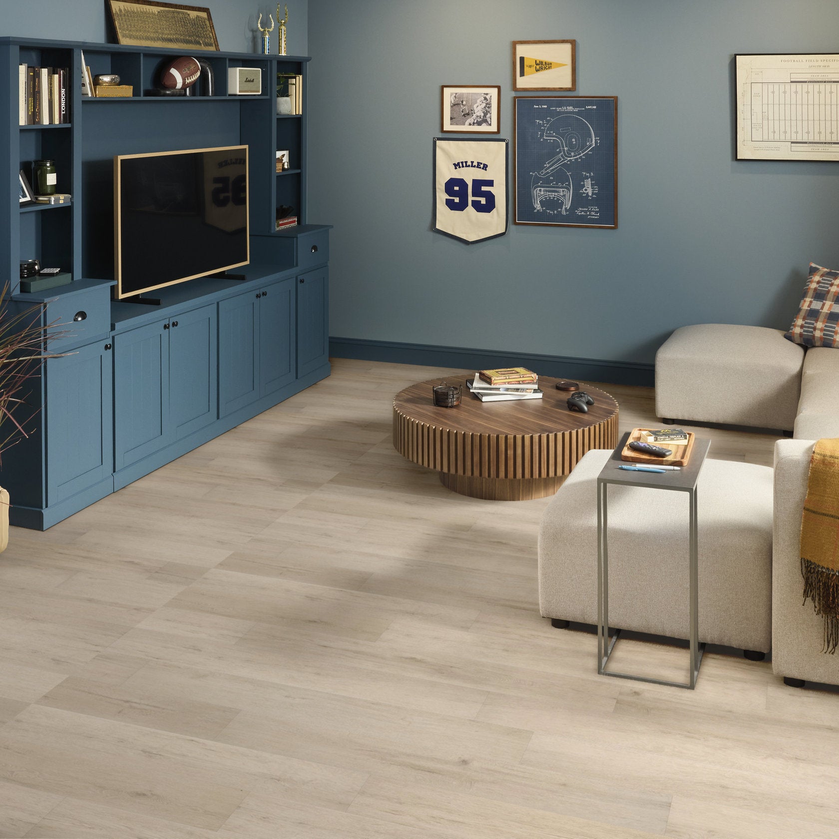 Shaw Pantheon HD+ Natural Bevel - 7" FRESCO CREAM ($5.89 p/sf) 1051V-02128