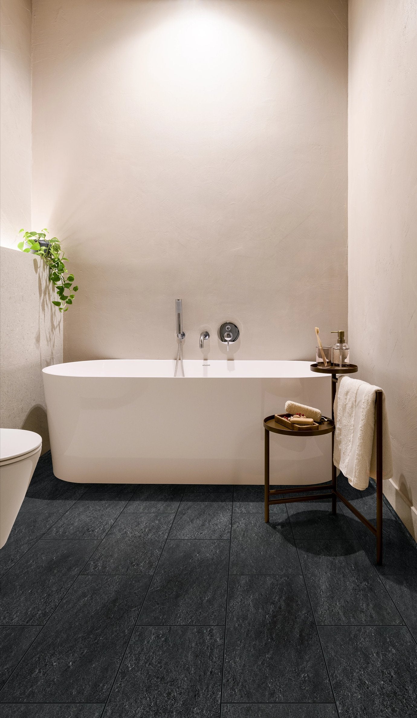 COREtec Plus Tile WPC - Embra Slate VV872-12270