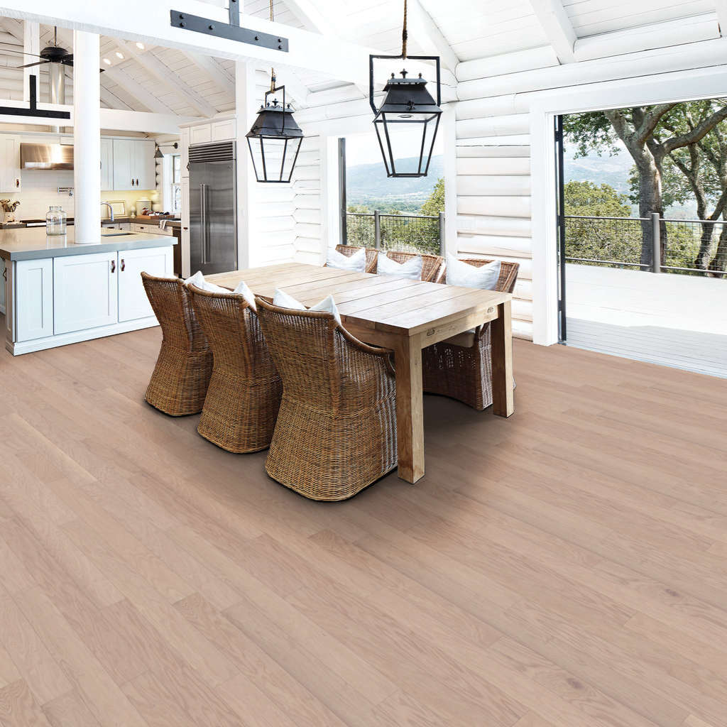 Shaw Hardwood Albright Oak 5" - Biscuit LG SW582-01102