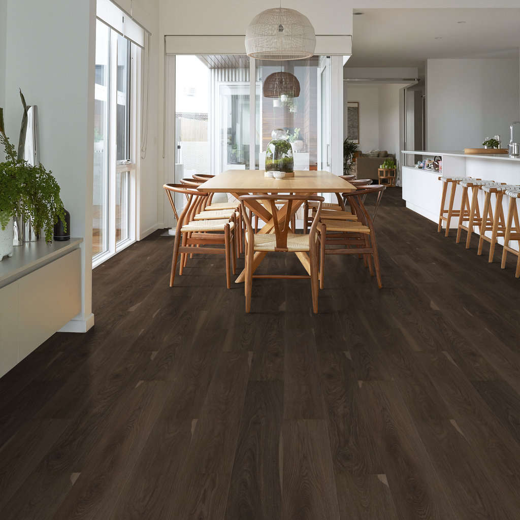 Shaw Pantheon HD+ Natural Bevel - CHARRED EARTH 1051V-07232