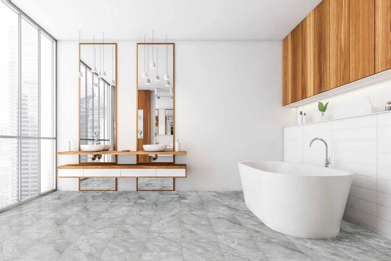 COREtec Plus Tile WPC - Avesta Quartz VV872-12254