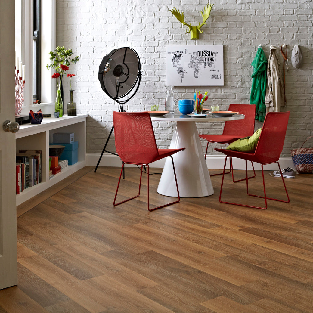 Karndean Knight Tile Gluedown - 6" x 36" Classic Limed Oak KP97