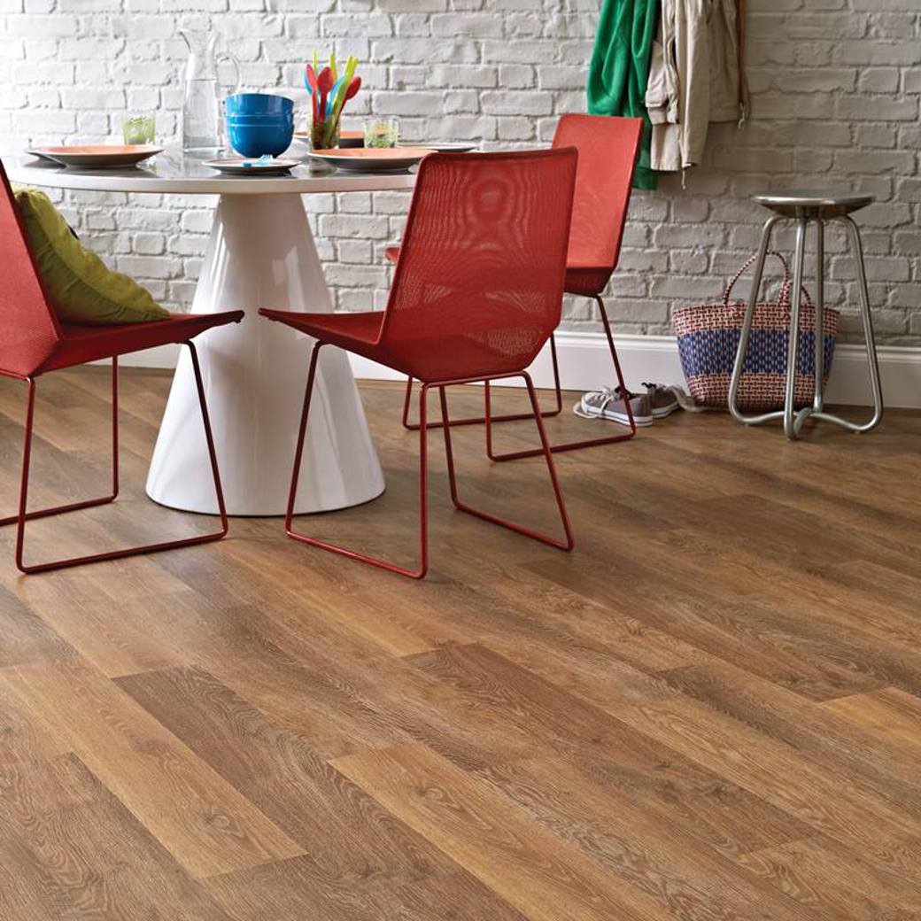 Karndean Knight Tile Gluedown - 6" x 36" Classic Limed Oak KP97