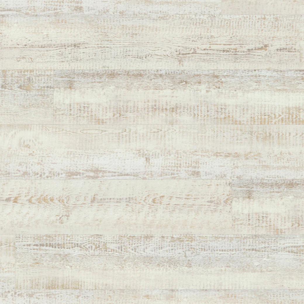 Karndean Knight Tile Gluedown - 6" x 36" White Painted Pine KP105