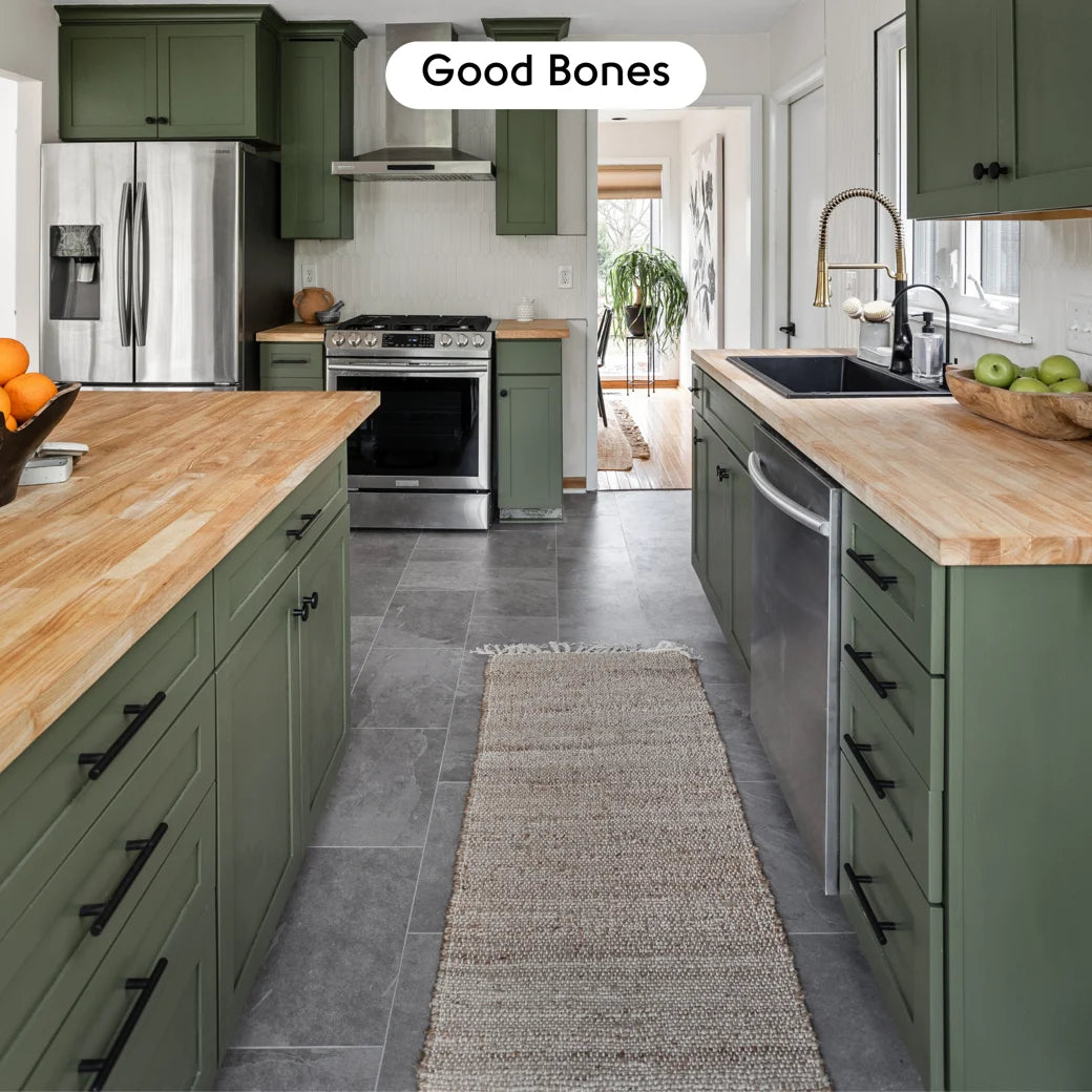 Karndean Knight Tile Gluedown - 12" x 18" Grey Riven Slate ST16