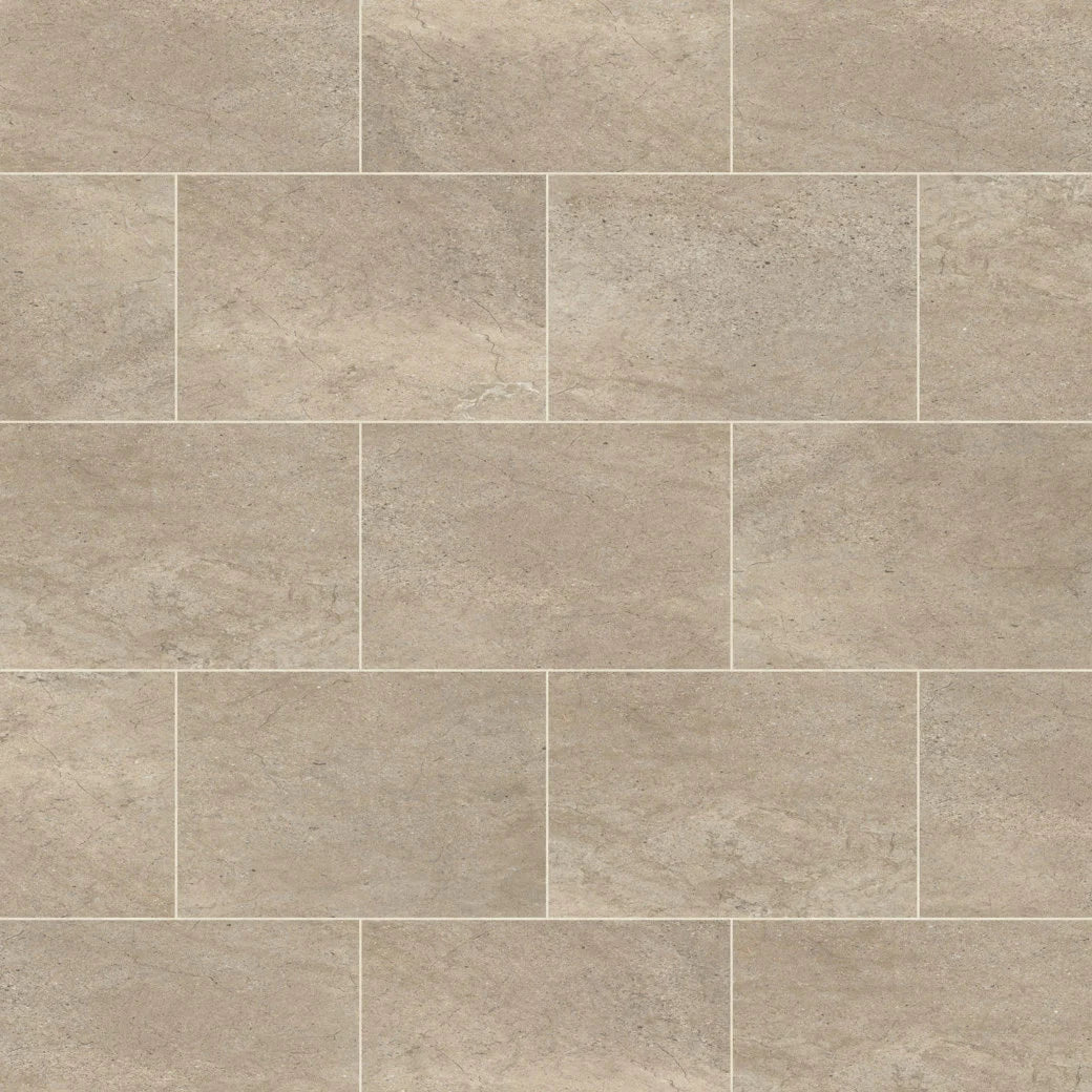 Karndean Knight Tile Gluedown - 12" x 18" Portland Stone ST13