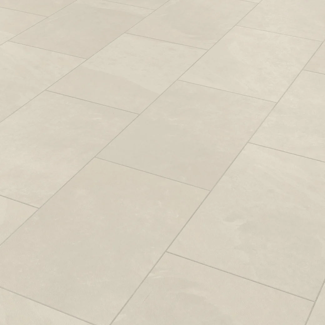 Karndean Knight Tile Gluedown - 12" x 18" Ivory Riven Slate ST18