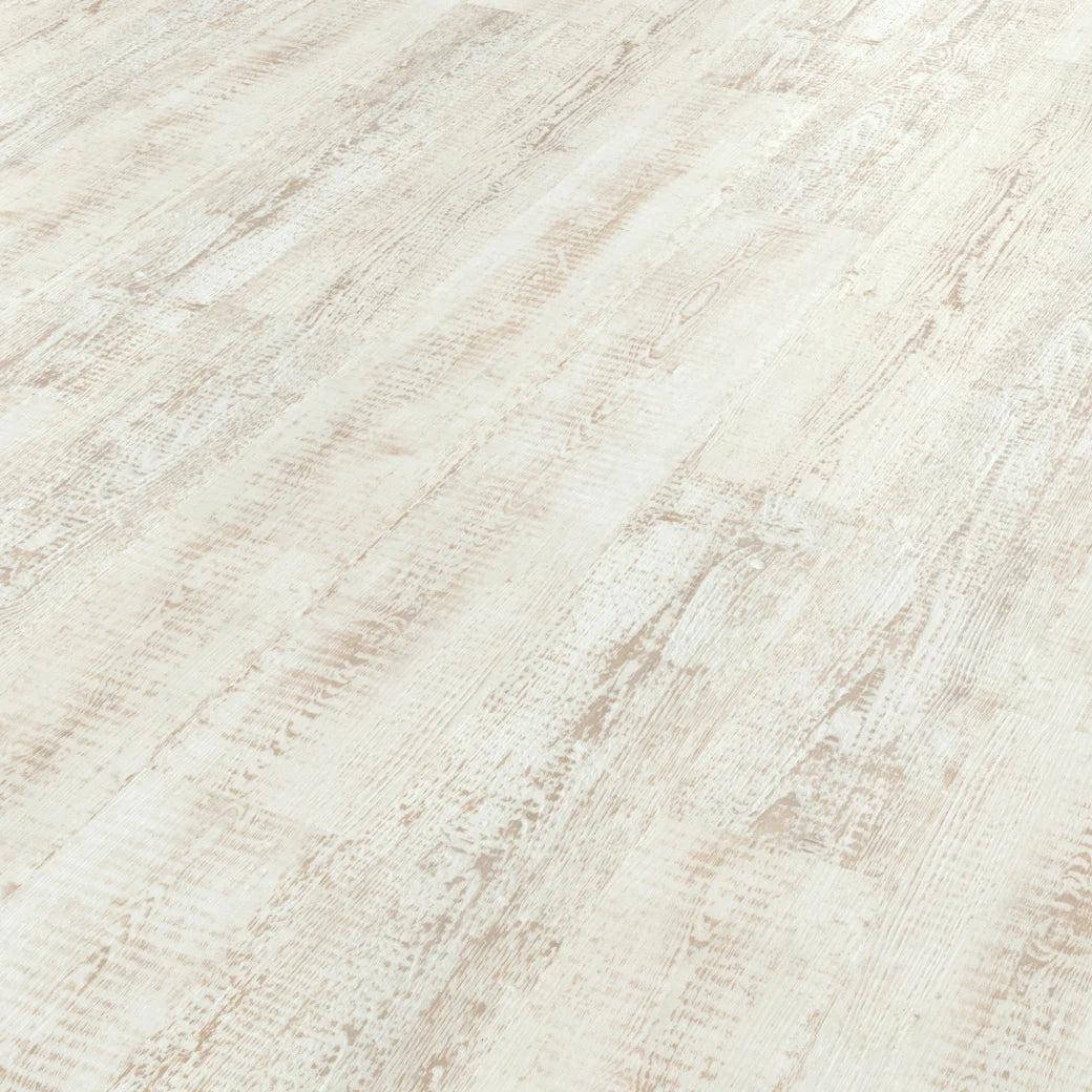 Karndean Knight Tile Gluedown - 6" x 36" White Painted Pine KP105