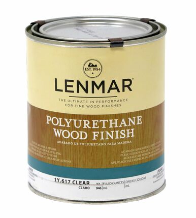 Lenmar Polyurethane Satin Oil-Based Wood Floor Finish - Quart