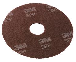 3M 16 Inch Buffer  Maroon Surface Prep Pad 10 Units p/ Box