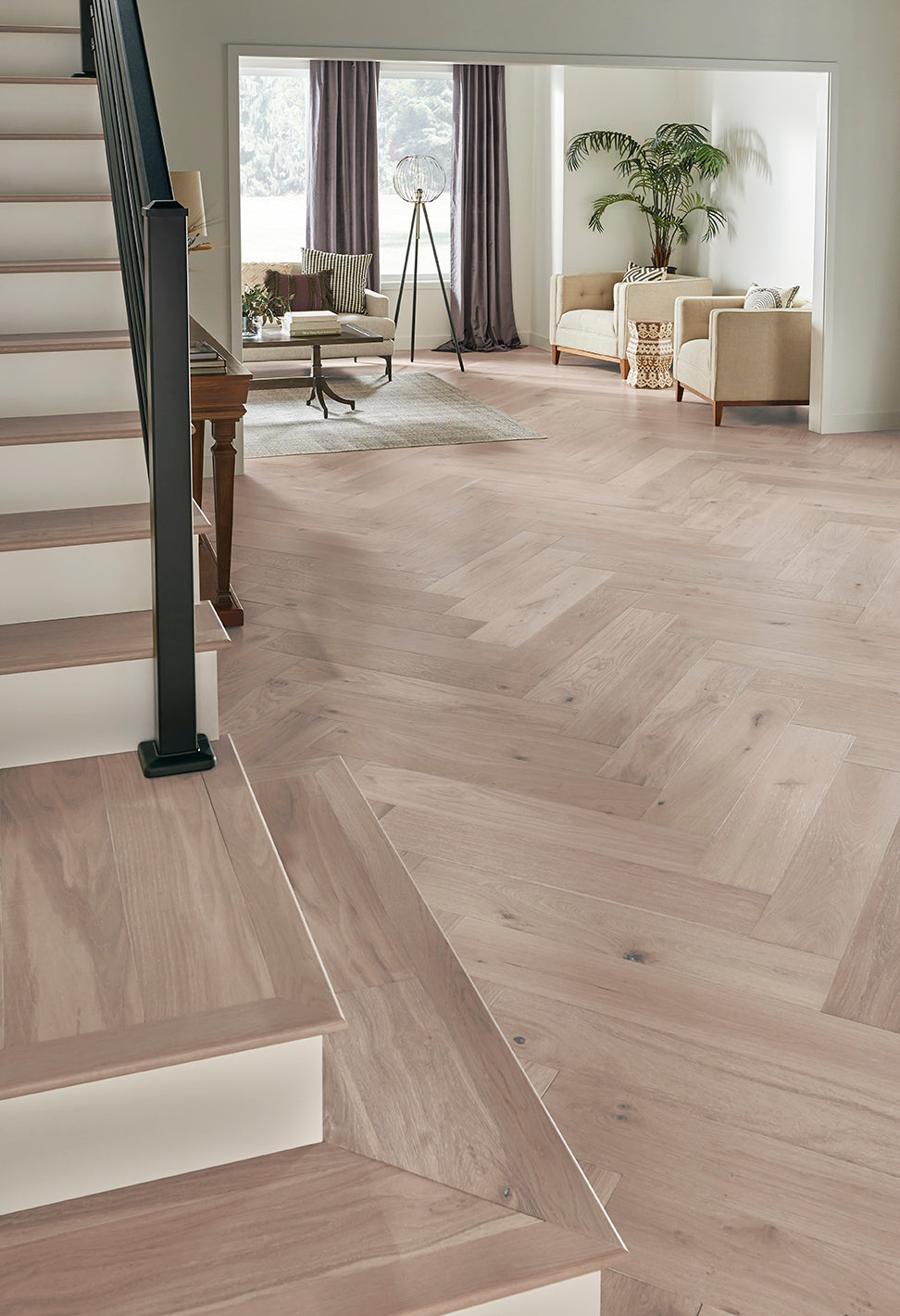 Park City Herringbone - 7-1/2" Alpine ($10.39 p/sf) FREE SHIPPING