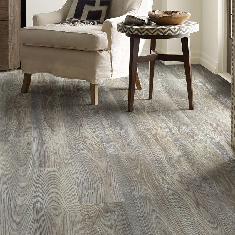 Style	2032V ANVIL PLUS Color	07062 Grey Chestnut Collection	RESILIENT RESIDENTIAL Construction	SPC Finish	ArmourBead Width	7 in Length	48 in Plank Thickness	4.4 mm Sq. Ft. Per Box	27.73 Installation Method	FLOAT Installation Grade	Above, On, Below Wear Layer	6 mil