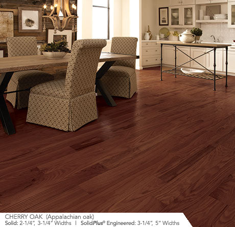 Somerset 3/4" x 3-1/4" Cherry Oak ($7.34/sf) FREE SHIPPING