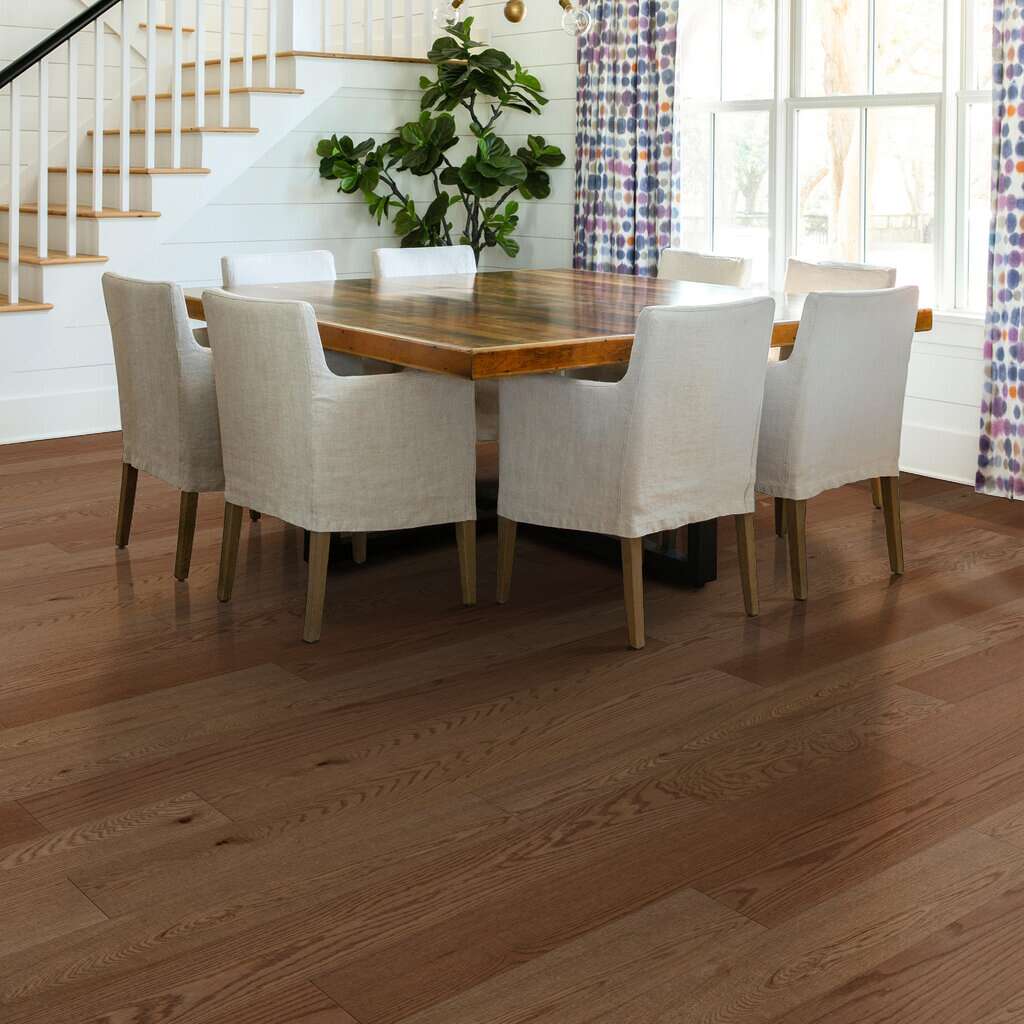 Hardwood adds warm elegance and natural charm to the floors in your home—and Shaw hardwood adds lots of value, too. Choose from Epic™, our eco-friendly option, engineered or solid hardwood and enjoy timeless style that lasts for generations. And because we're committed to sustainability, we take steps to ensure that all of our wood is legally delivered and sourced.