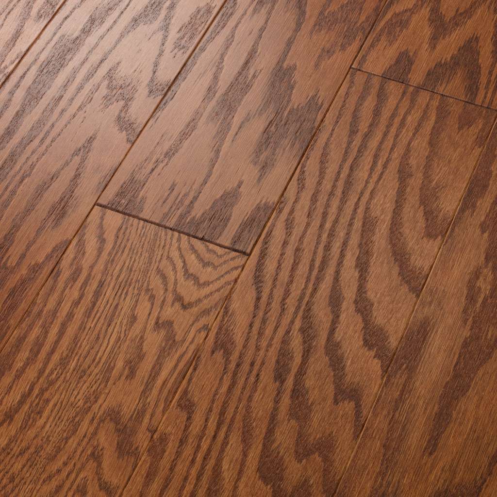 Classic hardwood flooring in both traditional and modern colors. This oak hardwood floor showcases the charm and natural beauty of hardwood, accentuated with a wide range of character. Offered in 3 1/4" and 5" widths.