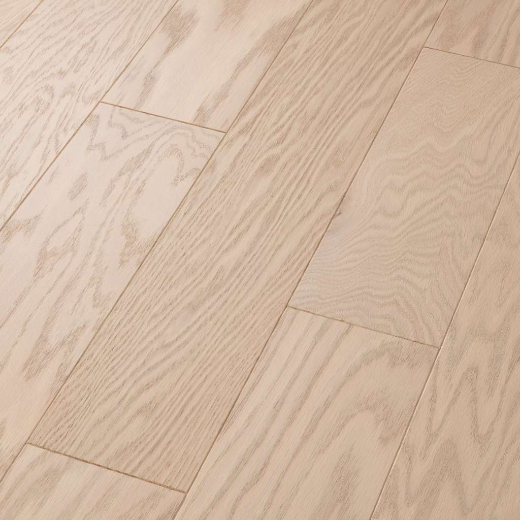 Eclectic Oak by Shaw Floors features the distinctive graining and detail of red oak hardwood. Pillowed edges and ends give each plank a more pronounced sculpted effect, which enhances the versatile vintage look.