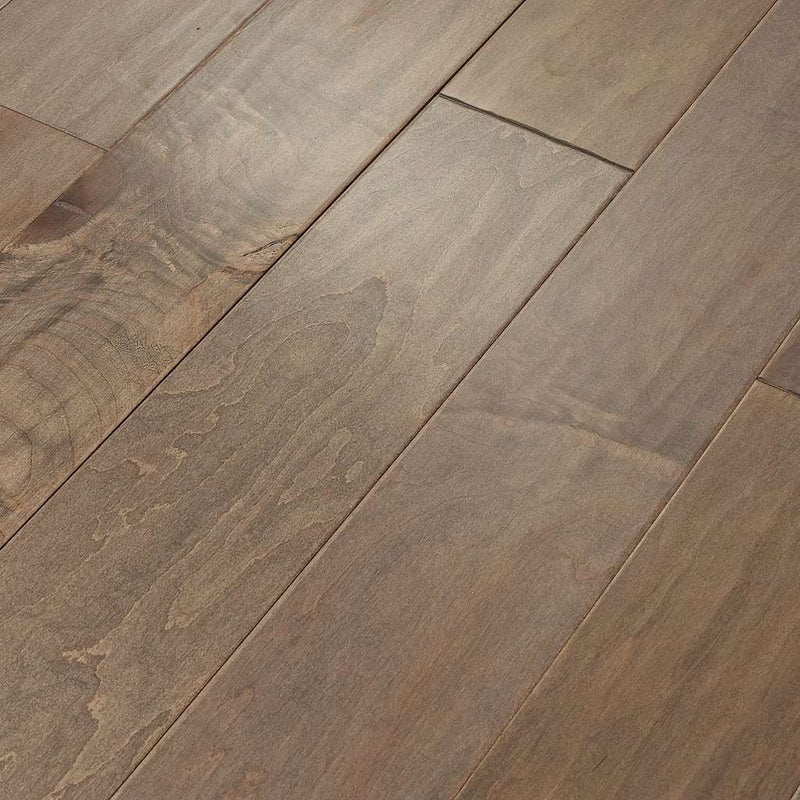 Subtle scraped maple flooring in bold, rich colors. Also available in a smooth surface version, Ocala.