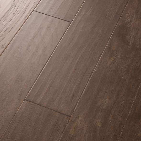 Pebble Hill Hickory, which warms rooms with its rich grain and hand-scraped texture, has proven so popular we've added another width plus three new colors. Hickory has inherent strength and durability, which make Pebble Hill a fantastic flooring choice. Made in the USA.