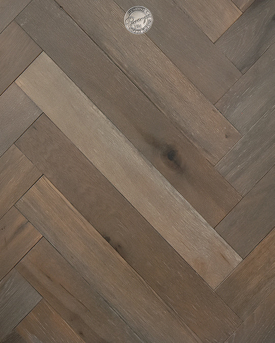 Provenza Herringbone - 3.5" STONE GRAY