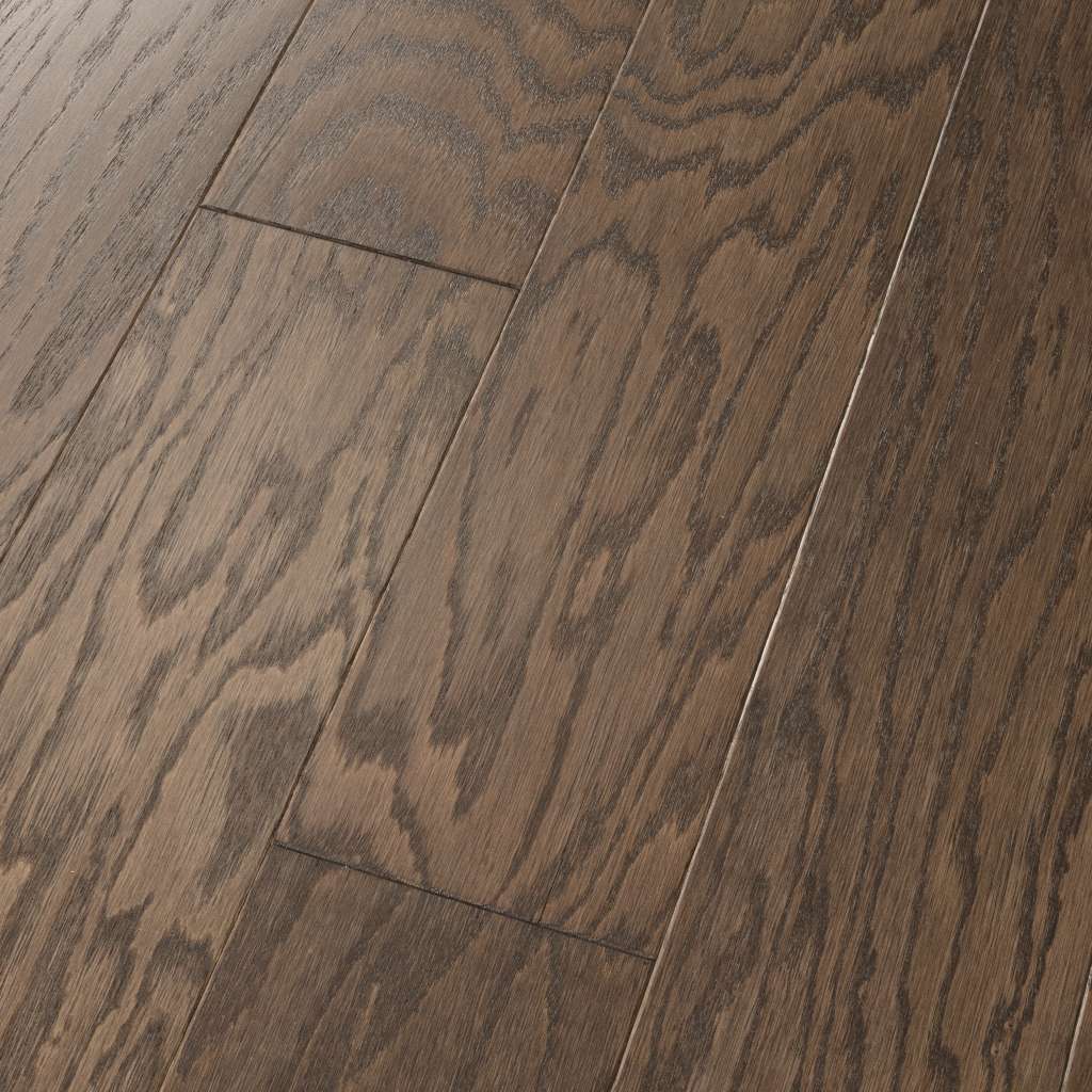 Timeless Oak 5" by Shaw Floors features red oak hardwood at its finest. With distinctive graining, these planks are sure to make a bold statement on the floor.