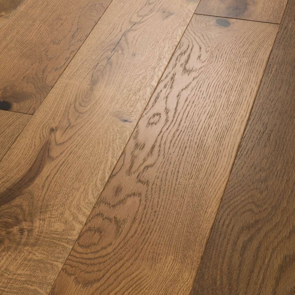 Light, natural tones and visible knots and splits create an unrefined look that illustrates the beauty of wood’s imperfection.